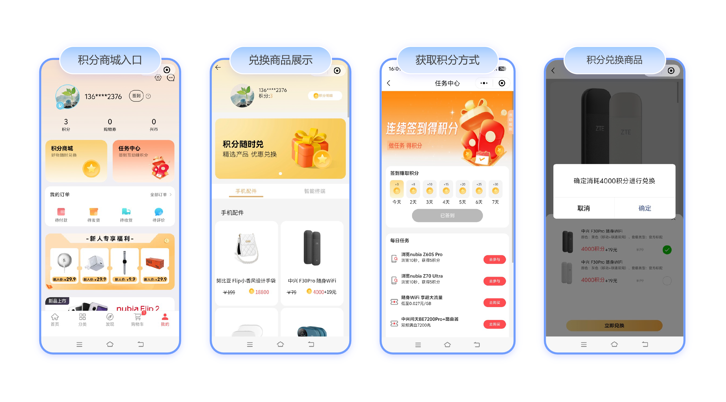 典型的小程序内嵌式会员积分商城案例