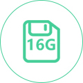 16G储存空间